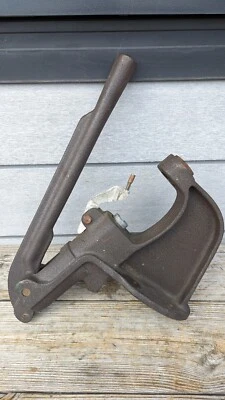 Herters Super Model 3 prensa de recarga VINTAGE FERRO FUNDIDO CAÇADOR SERVIÇO PESADO LER - Imagem 1 de 4