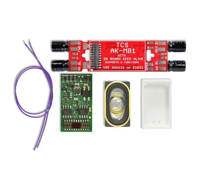 Train Control Systems TCS 1774 WOW KIT WDK-ATL-2 DCC Sound Decoder Conversion ki - Image 1 of 1