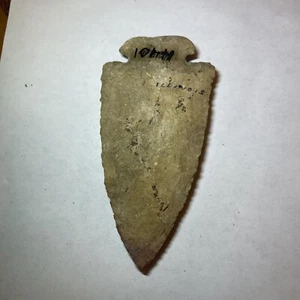 4 1/8 Inch Dovetail Arrowhead Illinois Ex Owen Davis - Picture 1 of 2