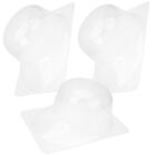  3 Pcs Plastic Cap Holder Table Top Display Stand Hat Support
