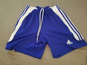 Boys adidas Shorts M Medium Blue Athletic Gym Workout - Picture 1 of 4