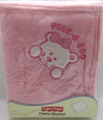 Manta bebé Fisher Price 30" X 40" polar rosa, nueva. Foto 1 de 4