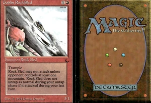 Magic the Gathering -MTG-Goblin Rock Sled - Picture 1 of 1