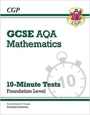 Grade 9-1 GCSE Maths AQA 10-Minute Tests ..., CGP Books