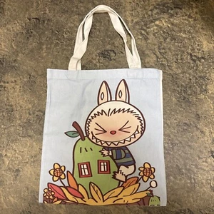 Labubu Canvas Tote Bag, (16"x14") - Picture 1 of 6