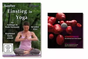 Inga Stendel Gentle Entry IN Yoga And Körperreise Beginner Headstand DVD+CD - Picture 1 of 2
