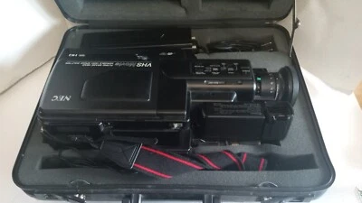 JVC NEC VHS Video Camcorder With Case - Image 1 of 4