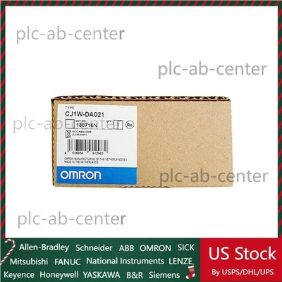 1Шт новый Omron CJ1W-DA021 CJ1WDA021 PLC DIA блок модуль в коробке - Изображение 1 из 4