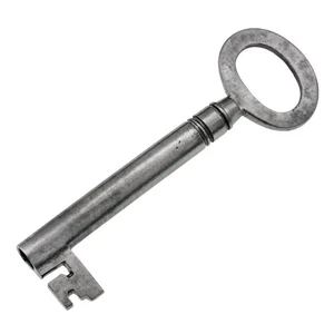 Llave ATAÚD o ARMARIO con Arco Plano Ovalado 21/8" - Llave Antigua Llave Vintage ref.k605 - Imagen 1 de 5