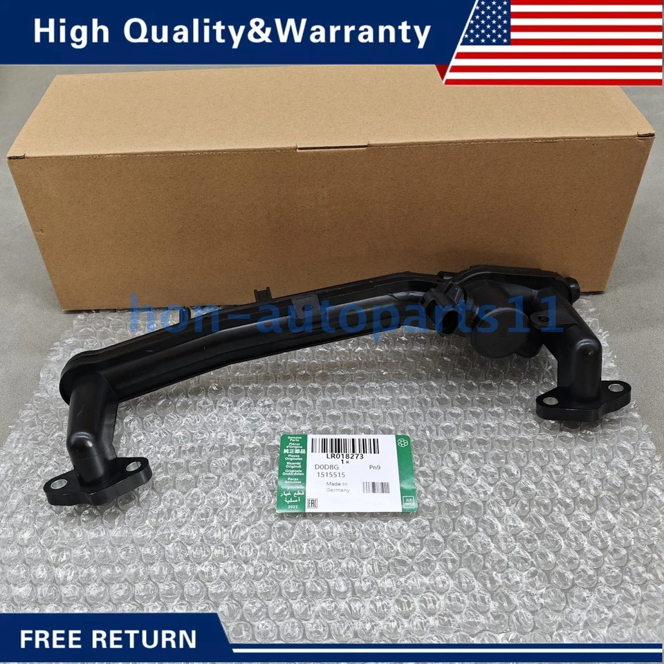 New ! Coolant Pipe w/ Sensor For 2010-2017 Land Rover Range Rover LR018273 !US Foto 1 de 4