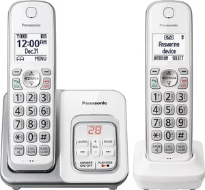 2HS Cordless Telephone in White ITAD - Zdjęcie 1 z 1