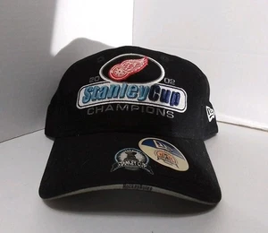 New Era 2002 Detroit Red Wings Stanley Cup Champions Official Hat Cap - Picture 1 of 8