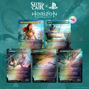 PRESALE Secret Lair x Horizon: Into the Forbidden West FOIL - Playstation SEALED - Picture 1 of 1