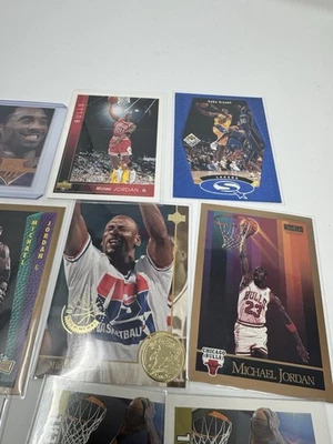 11 🏀 Lote de cartas 🐐 Lote de cartas Michael Jordan Kobe Bryant Shaq NBA - Imagem 1 de 4
