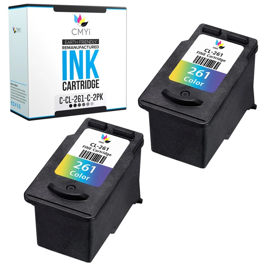 PG-260 CL-261 Ink Cartridges Lot for Canon 260 261 Combo Pack Fits PIXMA - Image 1 of 4