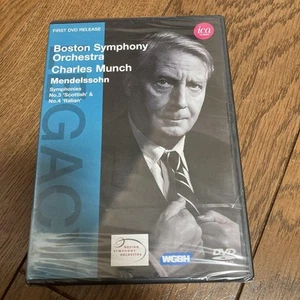 Charles Munch Boston Symphony Orchestra Mendelssohn DVD Ariola Japan classic - Picture 1 of 12