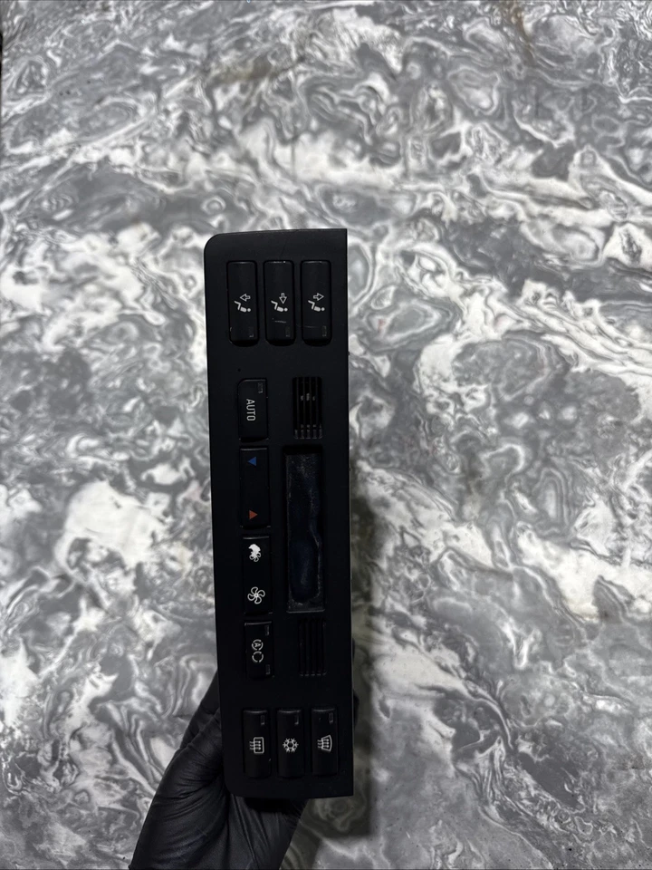 BMW E46 330ci M/T 2001-2006 cupé controles delanteros de aire acondicionado interruptor tablero Foto 1 de 4