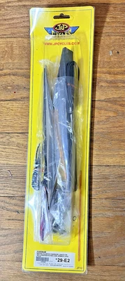 NUEVO Par de luces marcadoras inclinadas de cuña para motocicleta lentes rojas y ámbar 3300545 *29-E2 Foto 1 de 4