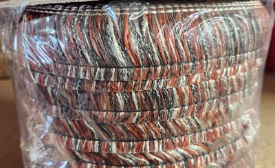 50 Yards - BRUSH FRINGE TRIM- 1.75" wide, Nice Earthy "EMBERS" Colors- New Spool - Image 1 of 2