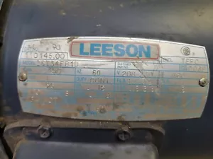 Leeson 1hp motor 110145.00 3ph - Picture 1 of 4