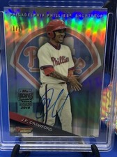 J. P. Crawford 1/1 on card Auto 2015 Bowmans best Rookie slabbed  Mariners