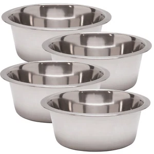 Jeffers Stainless Steel Pet Bowls – Durable, Rust Resistant, Non Toxic, Easy to - Picture 1 of 1