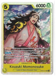 Kouzuki Momonosuke SR OP06-107 Wings of the Captain One Piece CCG - Bild 1 von 3