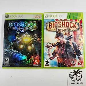 BioShock Xbox 360 Bundle, BS Infinite BS 2, Complete CIB, Tested, Working - Picture 1 of 8