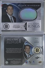2019-20 Upper Deck Black Diamond Hall of Fame Rings Cam Neely #HR-CN HOF