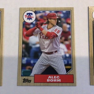 2022 topps archives @@ base card @@ #229 Alec Bohm - Philadelphia Phillies - Picture 1 of 1