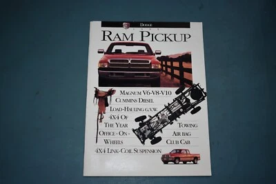 1995 Dodge Ram пикап 1500 2500 3500 продажи брошюра канадский - Изображение 1 из 4