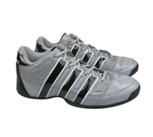 Adidas Commander Light Gray Black Low Top G24396 Size 10 Mens Athletic - Picture 1 of 11
