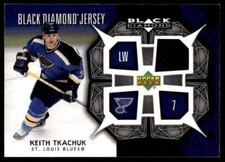 2007-08 Upper Deck Black Diamond Jerseys Keith Tkachuk St. Louis Blues #BDJ-KT