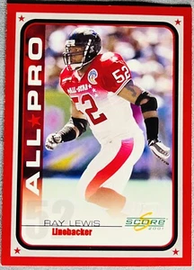 2001 Punteggio #237 Ray Lewis Baltimore Ravens - Foto 1 di 2