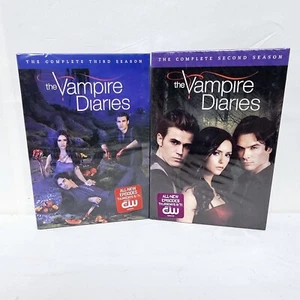 The Vampire Diaries: The Complete SECOND & THIRD Season DVD  5-Disc Season) New - Picture 1 of 6