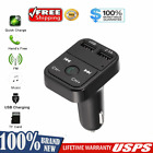 In Car Bluetooth FM Transmitter Radio MP3 Wireless Adapter Car Kit USB Charger *