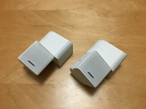 XLNT! 2 Altoparlanti Bose Lifestyle/Acoustimass Doppio Cubo GIOIELLO BIANCHI - Foto 1 di 8