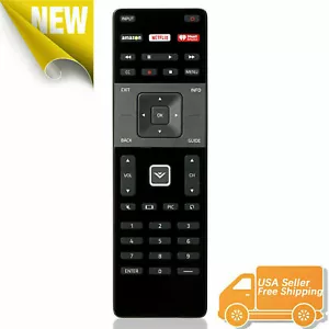 XRT122 for Smart TV Vizio Remote Control w Amazon Netflix iHeart Radio APP Key - Picture 1 of 8