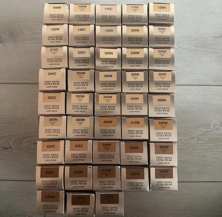 Lancôme Ultra Wear Care & Glow Serum Foundation in 445N 1Fl ozz