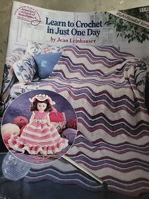 Learn To Crochet In Just One Day Instruction Book - Image 1 of 4