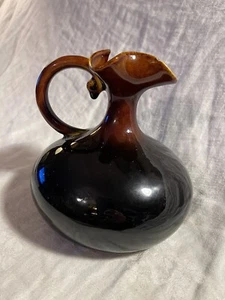 Antique Hampshire Art Pottery Bulbous Pitcher Ewer Vase Gloss - Picture 1 of 10