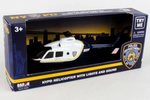 Daron NYPD Police Helicopter with Lights & Sound, NY9038 - NEW, MINT - Picture 1 of 1