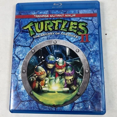 Teenage Mutant Ninja Turtles II: The Secret of the Ooze (Blu-Ray  1991) New Case - Image 1 of 4