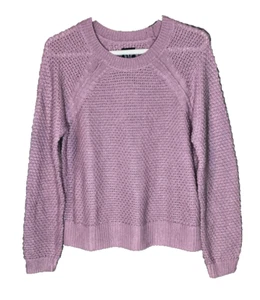 Gap Womens Sz S Sweater Long Sleeve Pink Orchid Haze Cotton Blend NWT - Picture 1 of 6