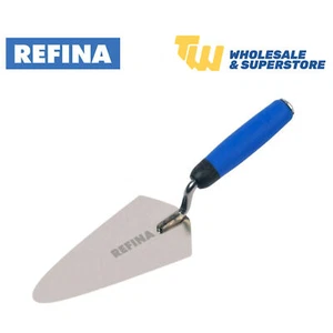 REFINA 6 1/4in Plaster Gauging Trowel with Stainless Steel Tapered Blade 226716 - Picture 1 of 3
