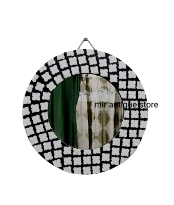 Espejo de Pared 12"" Resina Epoxi Espejo Náutico Hogar Habitación Oficina Decoración Regalos Foto 1 de 4