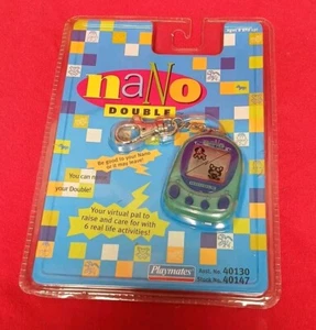 Nano Double Electronic Virtual Pet By Playmates New - Picture 1 of 2