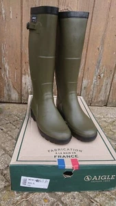 Bottes Aigle Benyl XL Kaki T45 - Foto 1 di 4