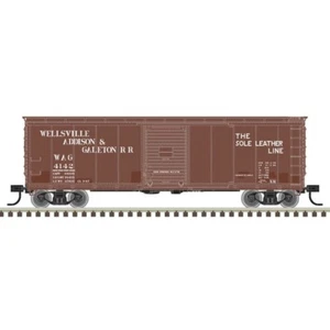 Atlas N Scale ~ 40' Boxcar ~ Wellsville, Addison & Galeton RR #4134 ~ 50006400 - Picture 1 of 1