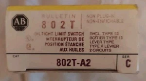 New Allen Bradley 802T-A2 OIltight Limit Switch Series C NIB - Picture 1 of 1